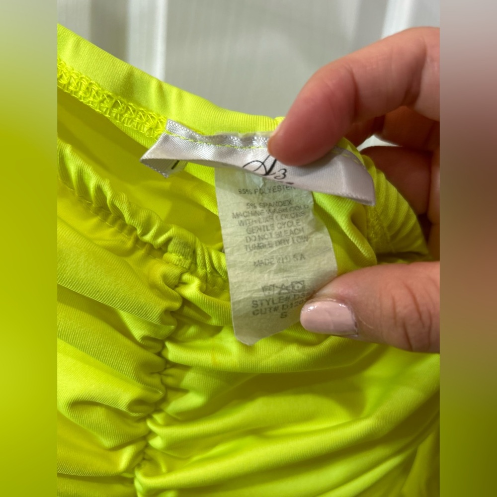 Fashion Nova Lime Bodycon Dress - Picture 7 of 7